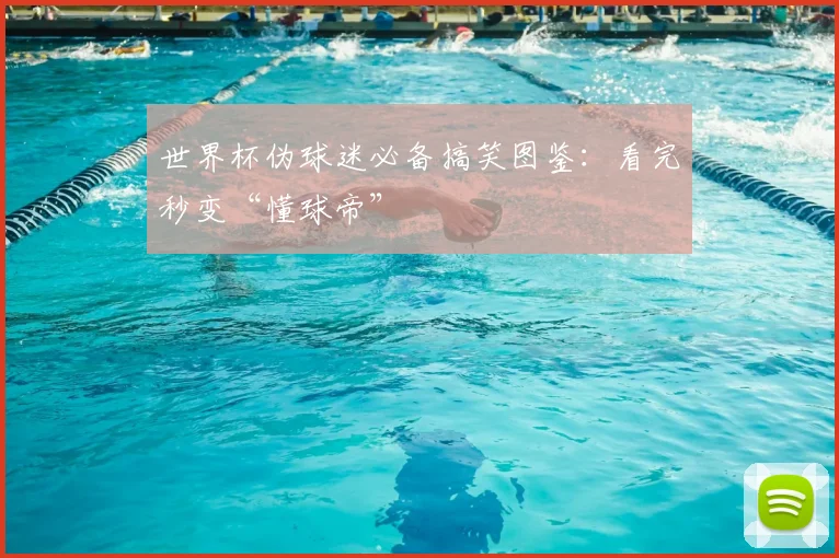 世界杯伪球迷必备搞笑图鉴：看完秒变“懂球帝”