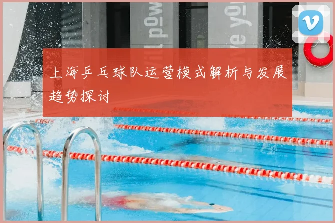 上海乒乓球队运营模式解析与发展趋势探讨